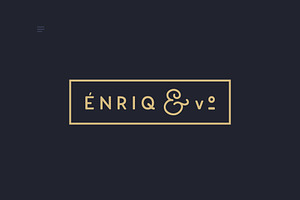 ENRIQ - Elegant Sans Serif Font