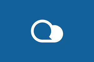cloud chat logo, a Branding & Logo Template by Rasagama Studio