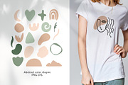 Organic abstract shapes illustration, an Illustration by Color Hugs Art (Thumbnail 3 of 9)