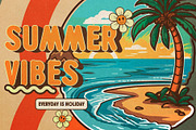 Gannola - Retro Rounded Sans, a Sans Serif Font by Almeera Std (Thumbnail 4 of 7)
