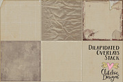 Dilapidated Textures Overlay Stack, a Texture Graphic by Clikchic Designs (Thumbnail 3 of 7)