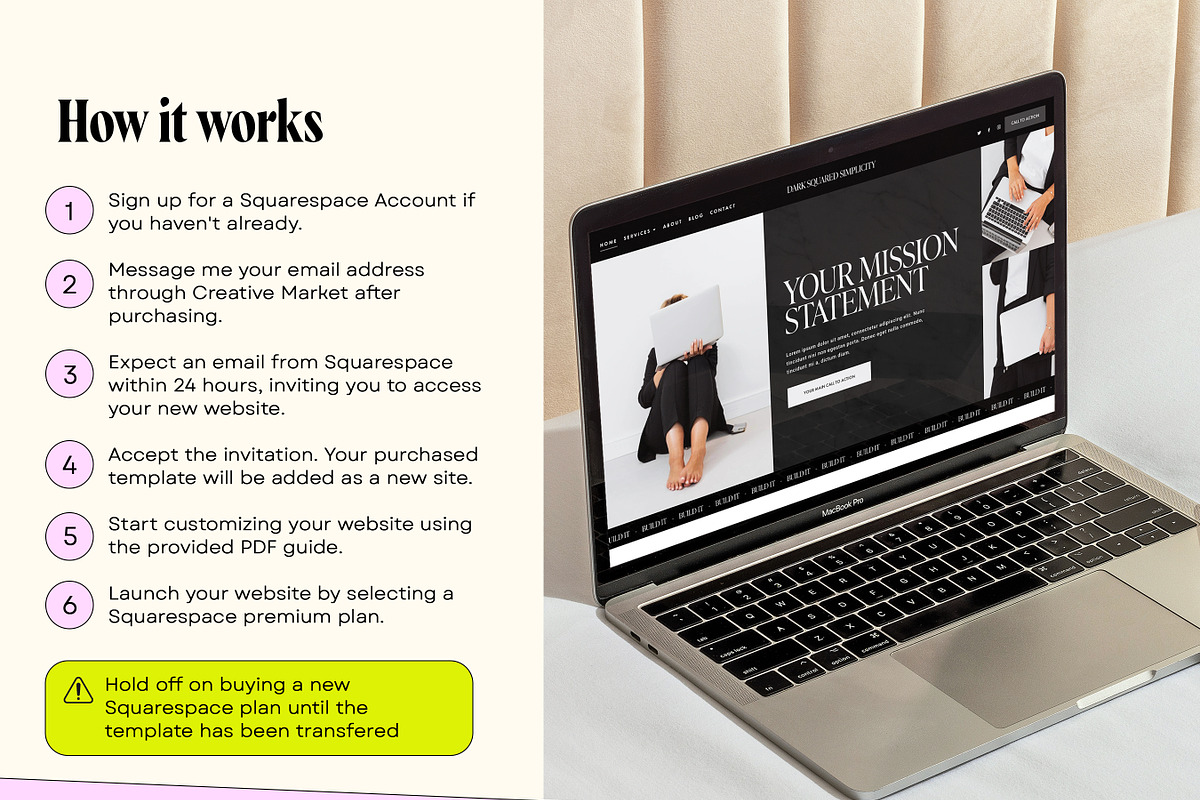 Squarespace Consultancy Template, a Squarespace Template by Template Twist Shop (Photo 5 of 10)