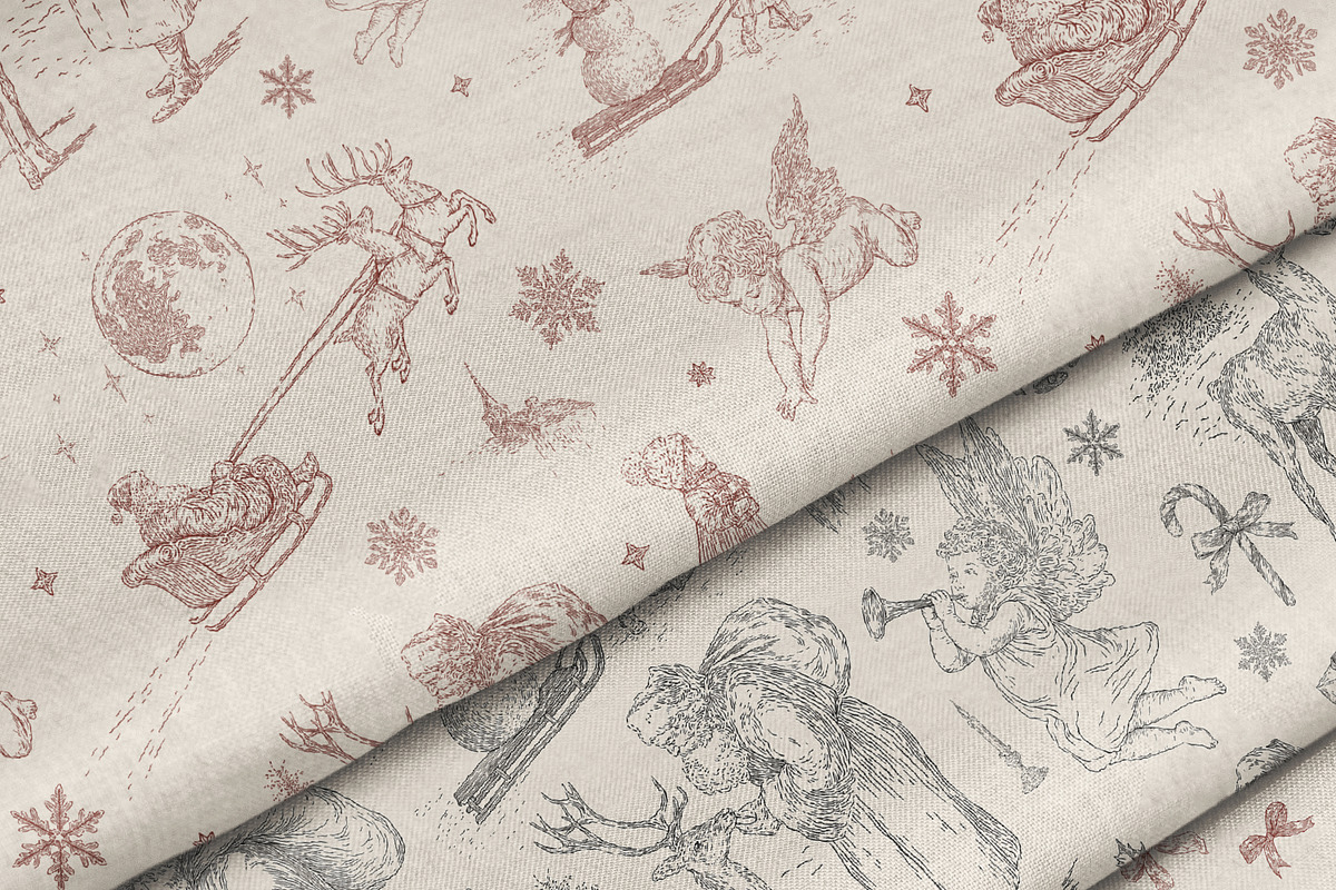 Christmas Melodies: Vintage Line Art, an Object Graphic by AnMark (Photo 11 of 12)