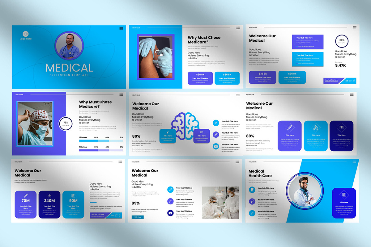 Medical Presentation Template, a Presentation Template by Pradaxa (Photo 5 of 6)