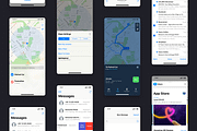 iOS12 GUI KIT, an UI Kit Template by Ui Markets (Thumbnail 16 of 20)