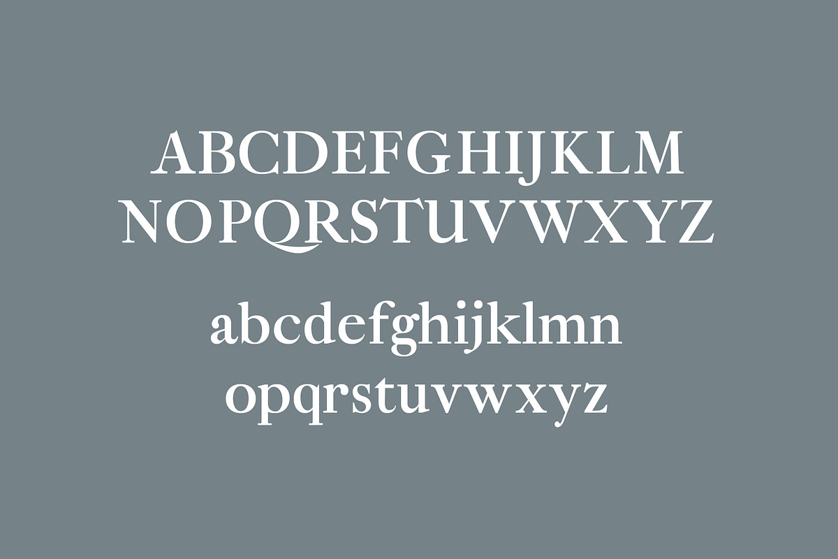 Eadita Luxury Serif Font Family preview 3