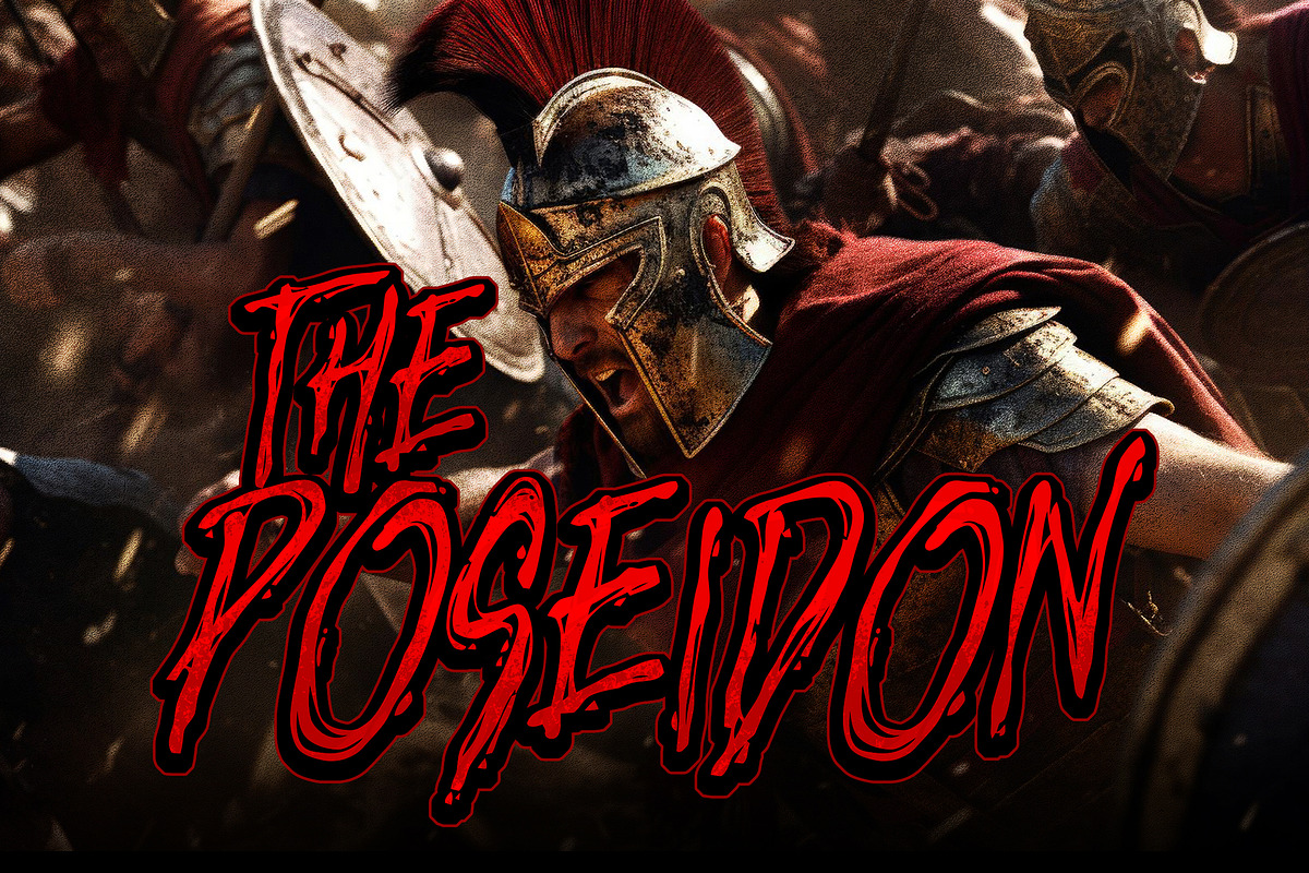 Dameter Metal Horror Display Font, a Blackletter Font by dansdesign (Photo 5 of 7)