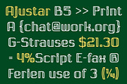 CS Watson – Art Deco Font, a Sans Serif Font by Craft Supply Co. (Thumbnail 3 of 8)