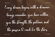Aster Magnolia, a Handwritten Font by InermediaSTUDIO (Thumbnail 6 of 8)