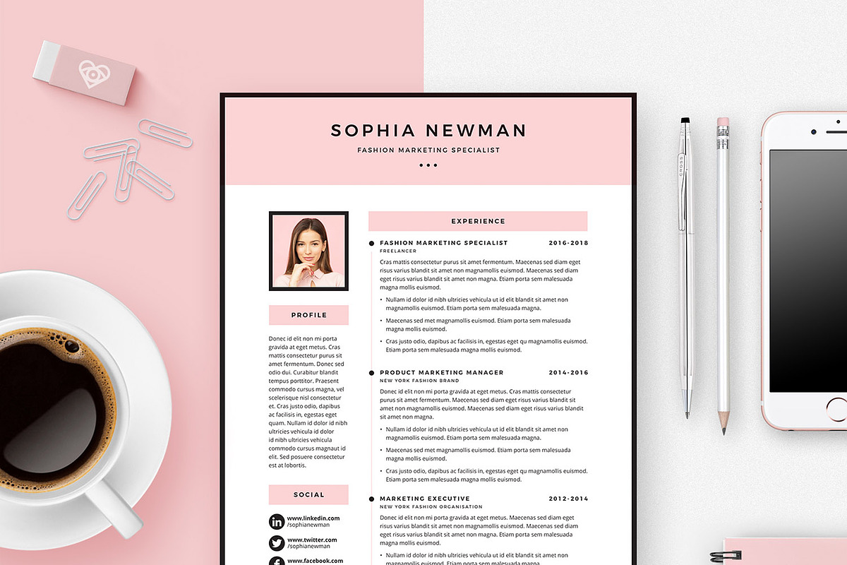Classic Resume, a Resume Template by ikono.me (Photo 1 of 7)