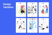 Animated Mental Health Illustrations, a Person Illustration by Prosymbols (Thumbnail 3 of 13)
