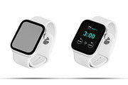 Smart Watch Mockup, a Product Mockup by Designbuys (Thumbnail 1 of 2)
