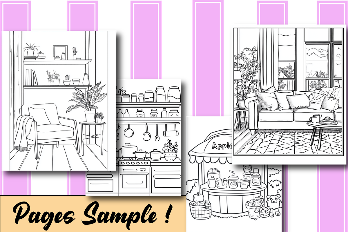 Little Corner Cute Comfy Coloring, an Animal Illustration by Printable Design Store (Photo 3 of 4)