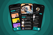 WhisPod - Podcast Streaming App UI, an App Template by twinstd (Thumbnail 4 of 5)