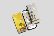 Social Media Post Mockup, an iPhone Mockup by seramoe (Thumbnail 4 of 5)