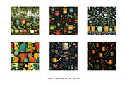 Gardening Retro Art Style Patterns, a Pattern Graphic by karenfoleyphoto (Thumbnail 10 of 14)