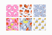 Funny Cats - vector clipart, a Decorative Illustration by Barkova Nadya (Thumbnail 2 of 8)
