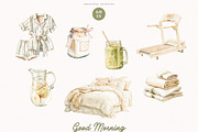 Good Morning Collection, a Decorative Illustration by PeDe Designs (Thumbnail 7 of 19)