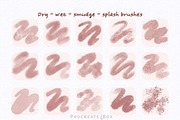 Procreate watercolor brush bundle, a Brush Add-On by ProcreateiBox (Thumbnail 8 of 12)