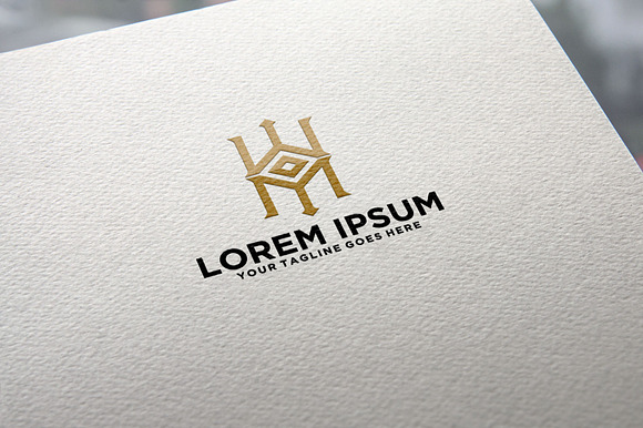 Initial Letter M W Logo Design