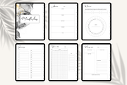 Undated Digital Life Planner iPad, a Templates & Theme by HoneyGlowStudioCo (Thumbnail 7 of 9)