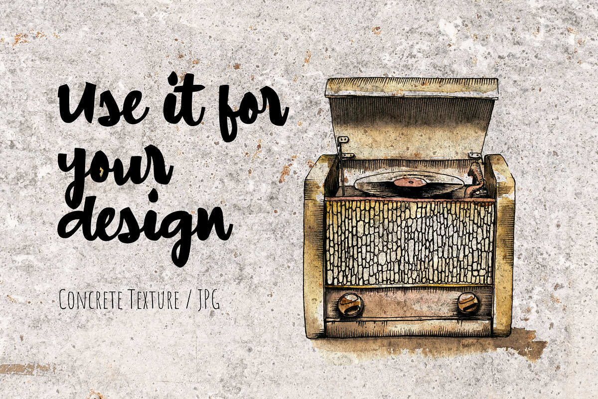 Vintage Lifestyle. Retro devices, a Decorative Illustration by iri-illustration (Photo 10 of 12)