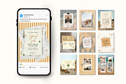 Warm Coastal Scrapbook Instagram, a Social Media Template by Anna Design Studio (Thumbnail 6 of 11)