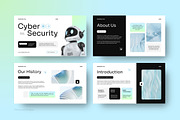 Cybersecurity AI Pitch Deck, a Presentation Template by FIBRINOSÄ (Thumbnail 3 of 7)