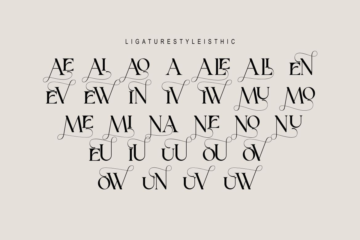 Alenia, a Serif Font by Kenrichi (Photo 6 of 10)
