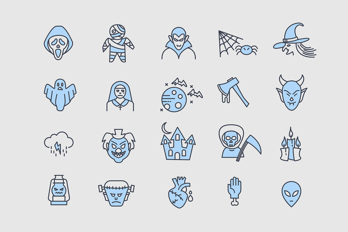 20 Horror Icons, an Icon by Creative VIP