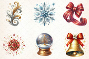 Christmas Glitter and Shimmer, an Illustration by DreamCafeArt (Thumbnail 5 of 8)