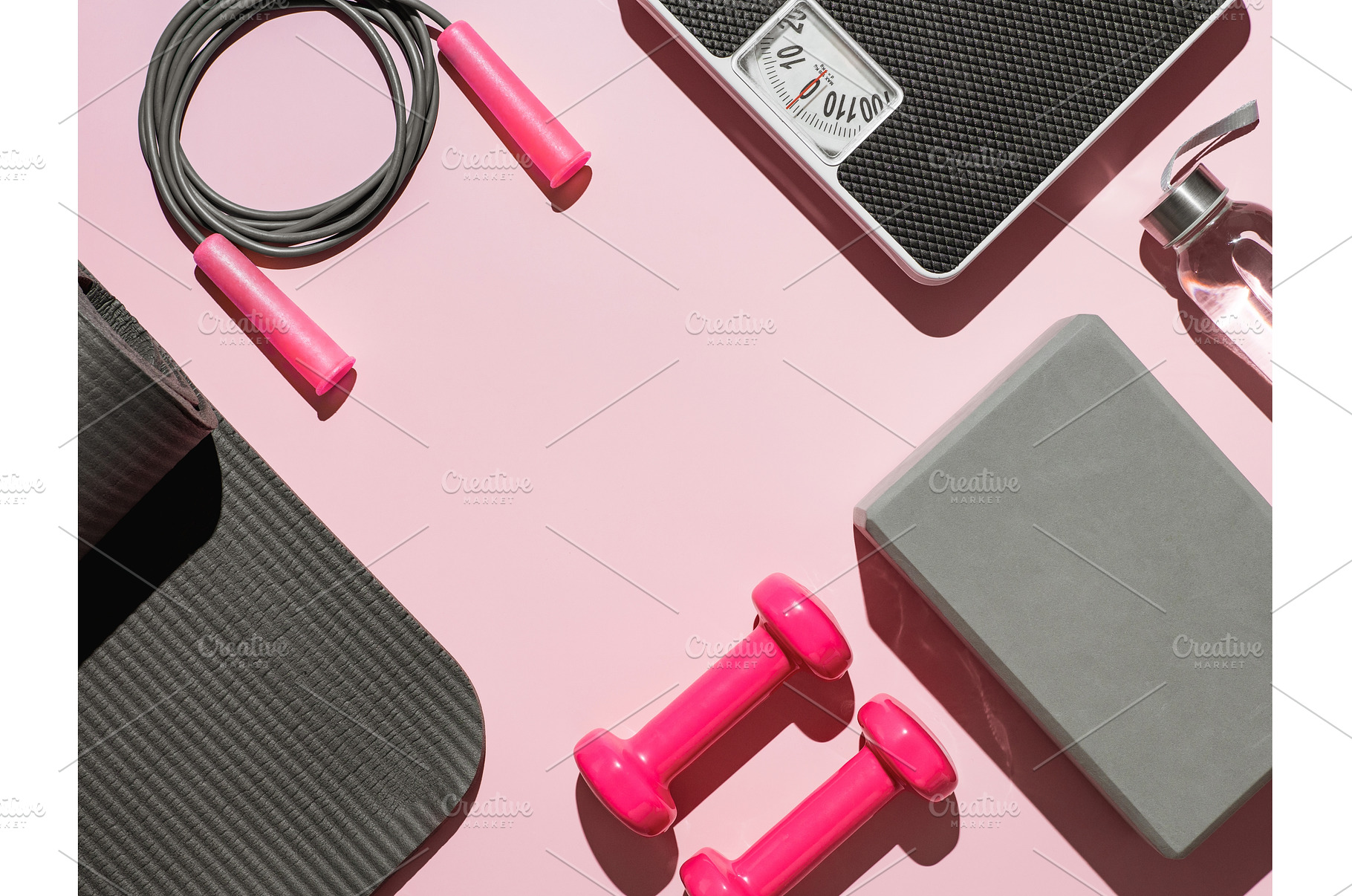 Fitness concept. Sport mat, a Sports & Recreation Photo by Fascinadora