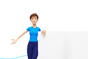 35 Jenny 3D Product Promo Mock-Ups, an iPad Mockup by Oleg Ribar (Thumbnail 26 of 29)
