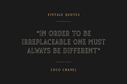 Gold Coast - Vintage Serif + Extras, a Serif Font by Craft Supply Co. (Thumbnail 3 of 10)