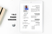Nurse Resume Template, Modern CV, a Resume Template by MediaKitTemplates (Thumbnail 8 of 11)