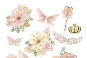 Magical Fairies Clipart, a Decorative Illustration by Masha  Studio (Thumbnail 6 of 6)