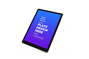 Tablet Device Mockup Template Set, an iPad Mockup by DesignRushMarket (Thumbnail 5 of 11)