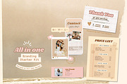 Retro Collage Branding Starter Kit, a Social Media Template by Hell Yeah Designs (Thumbnail 5 of 22)