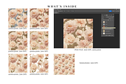 Flower Bliss Seamless Pattern, a Pattern Graphic by LUSH Studio (Thumbnail 6 of 6)