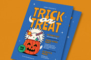 Trick or Treat Event Flyer, a Flyer Template by Guuver (Thumbnail 3 of 4)