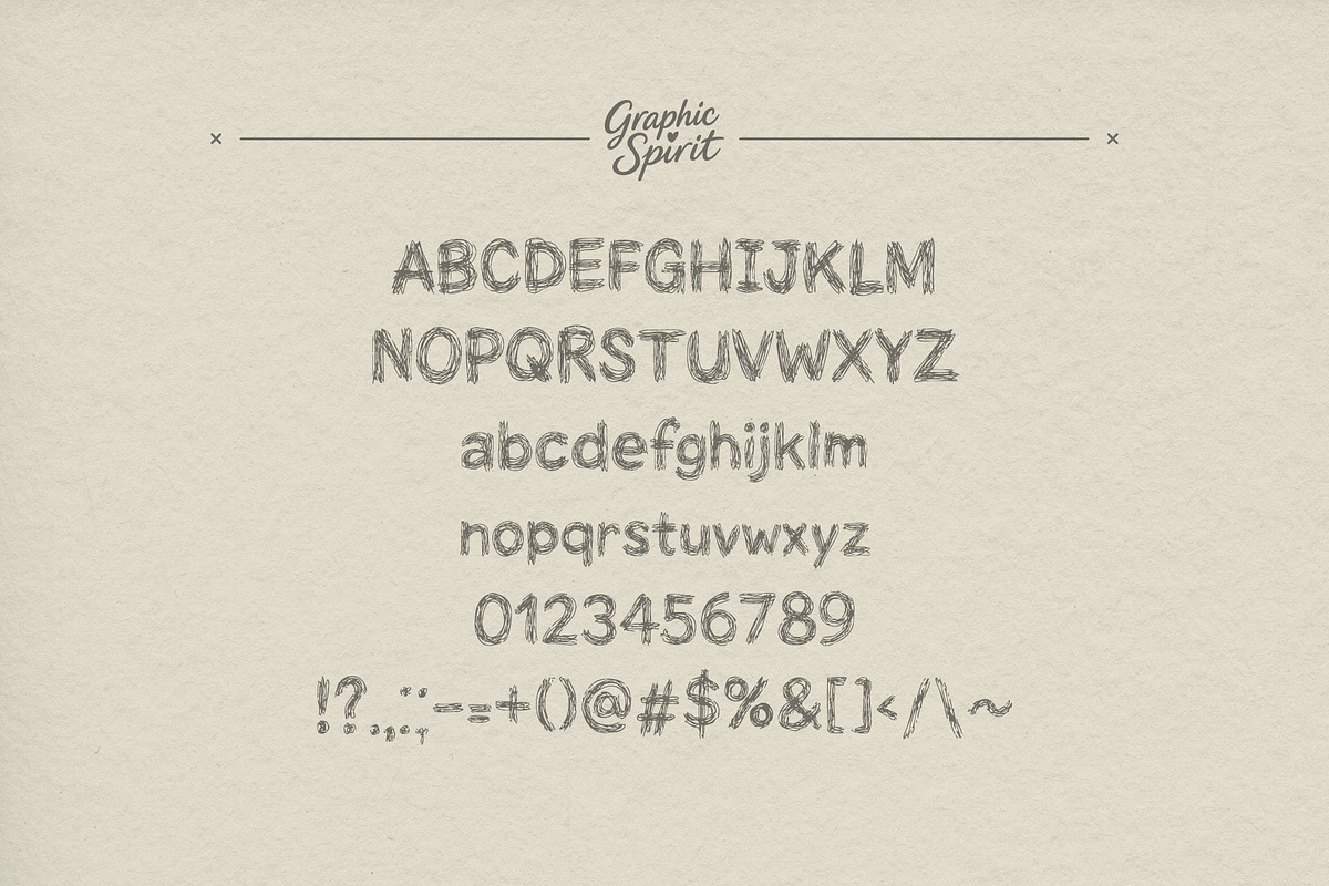 Playful Doodle Cute Decorative Font, a Font by Graphic Spirit (Photo 13 of 13)
