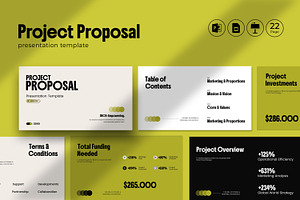 Project Proposal Presentation, a Presentation Template by Creative-Work