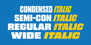 Blunt, a Sans Serif Font by Miller Type Foundry (Thumbnail 3 of 10)