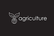 Agriculture Logo with Fresh Green, a Branding & Logo Template by Maylianaw28 (Thumbnail 2 of 3)