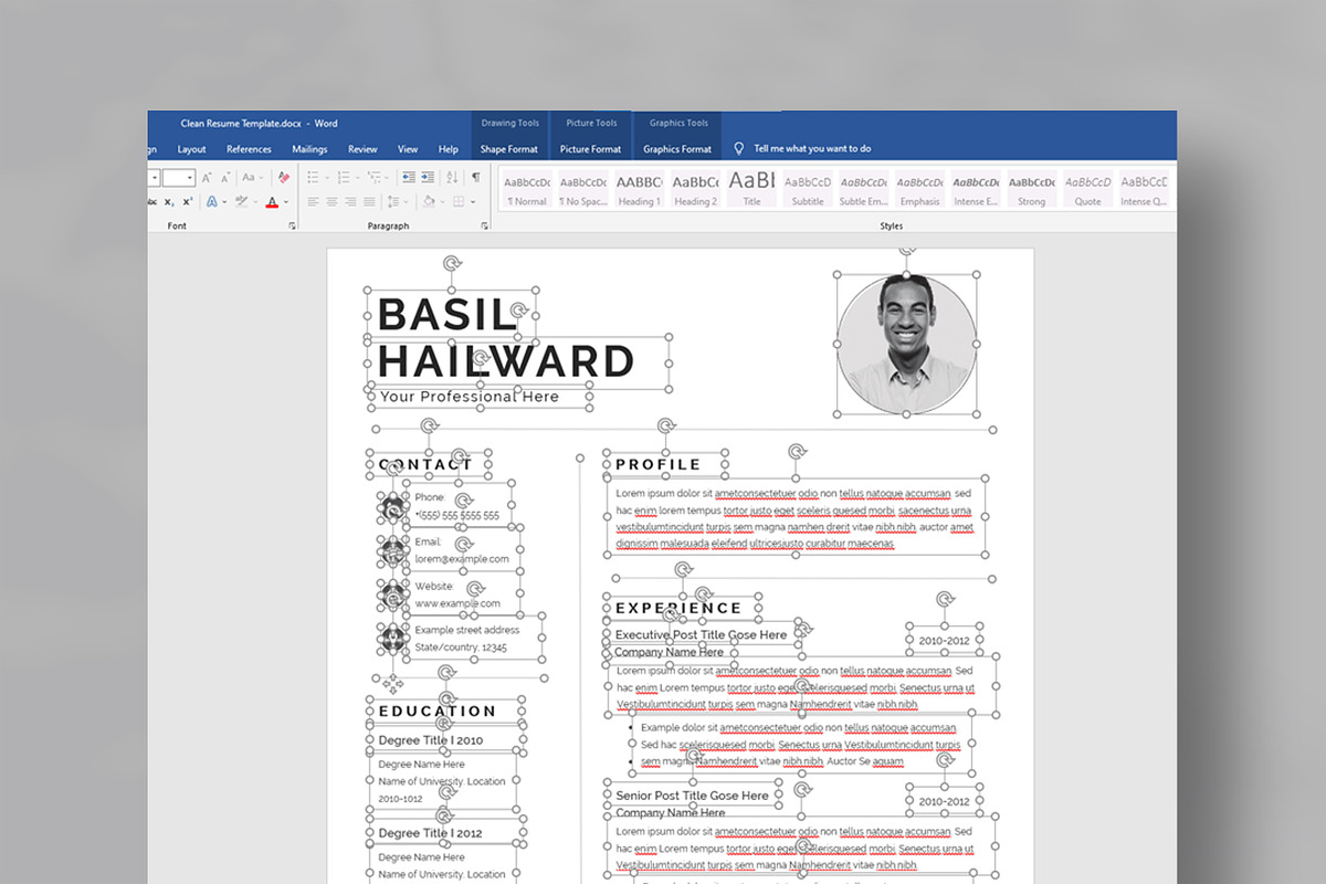 Canva Resume Template / CV, a Resume Template by UpSolution (Photo 5 of 5)