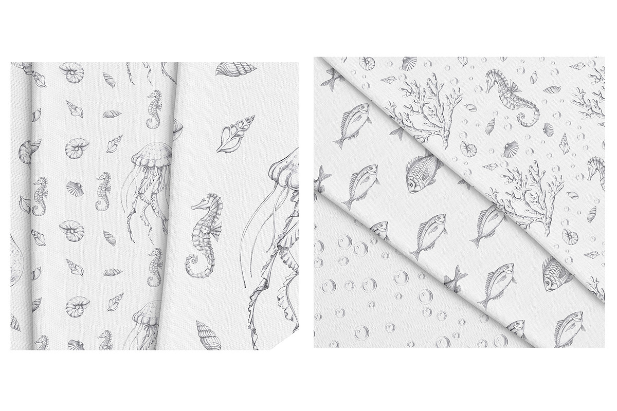 Underwater world, pencil graphics, an Animal Illustration by SvetLana (Photo 14 of 15)