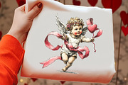 Valentines Cupid Clipart, an Illustration by OK Design (Thumbnail 4 of 6)