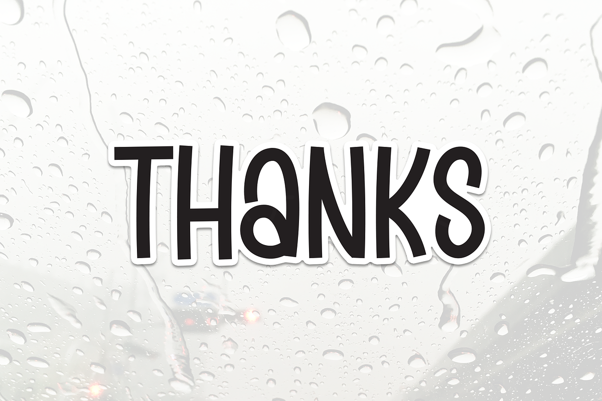 Rain Story | Script Font, a Script Font by Scratchones (Photo 8 of 8)