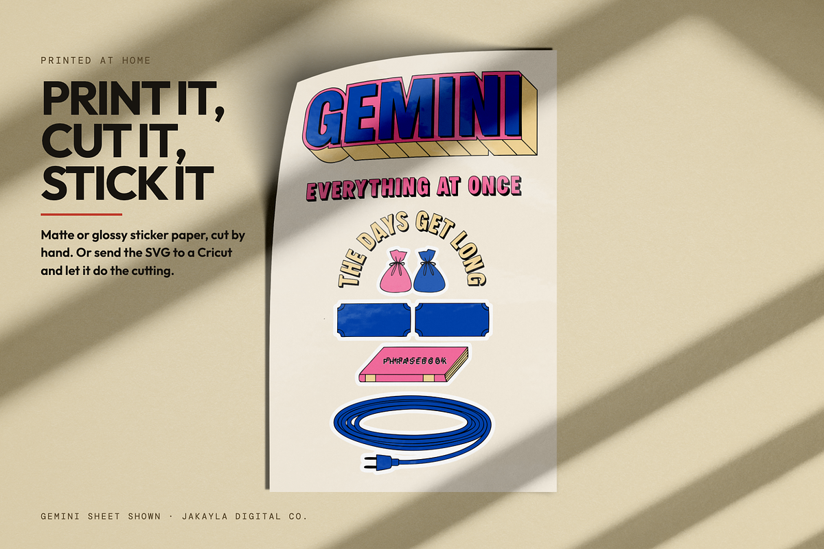 96 Retro Zodiac Travel Graphics, an Object Graphic by Jakayla Digital Co (Photo 8 of 11)