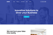 Blink - Multipurpose Landing Page, a HTML Template by alphawd (Thumbnail 1 of 2)